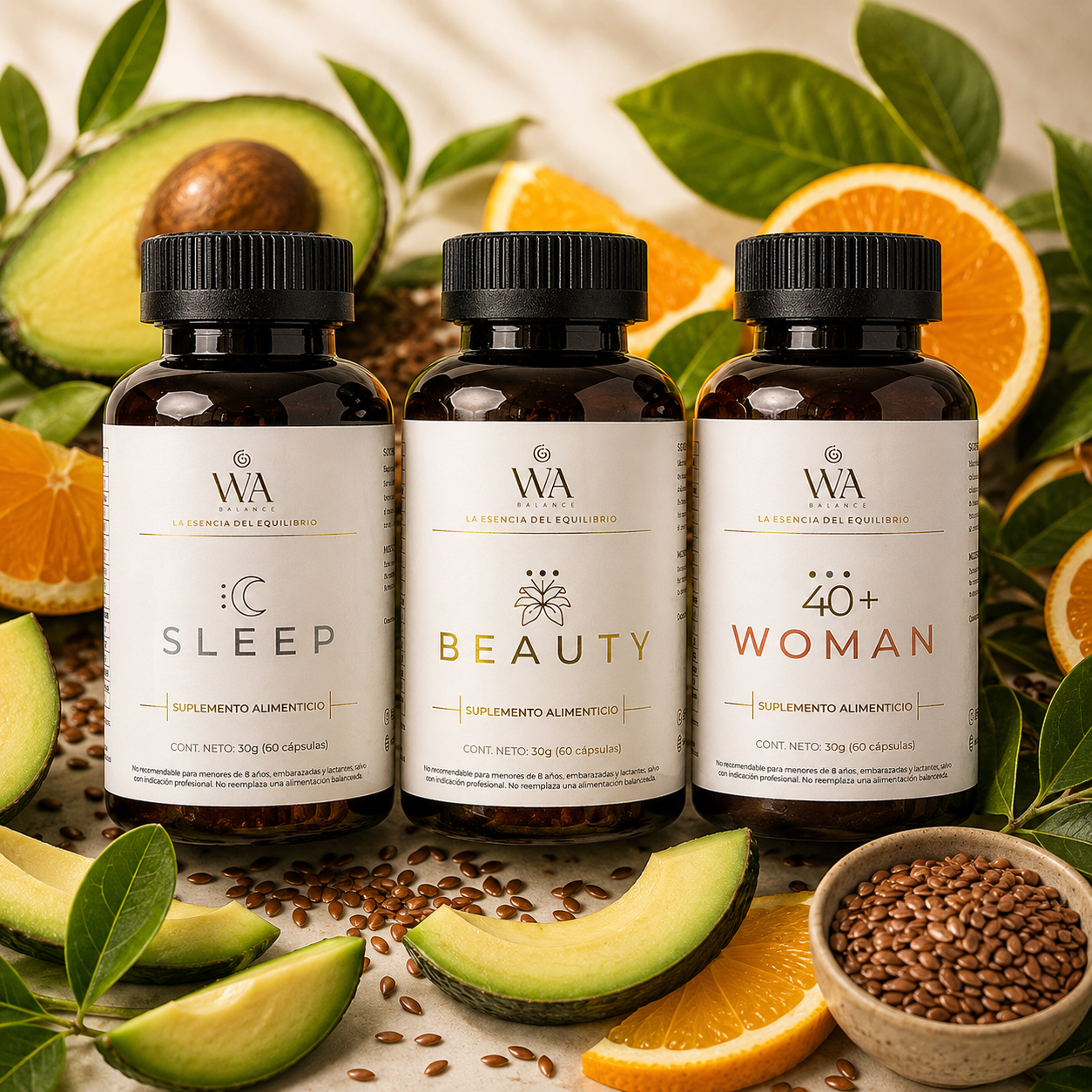 Pack Mujer 40+ — 40+ Woman, Sleep y Beauty